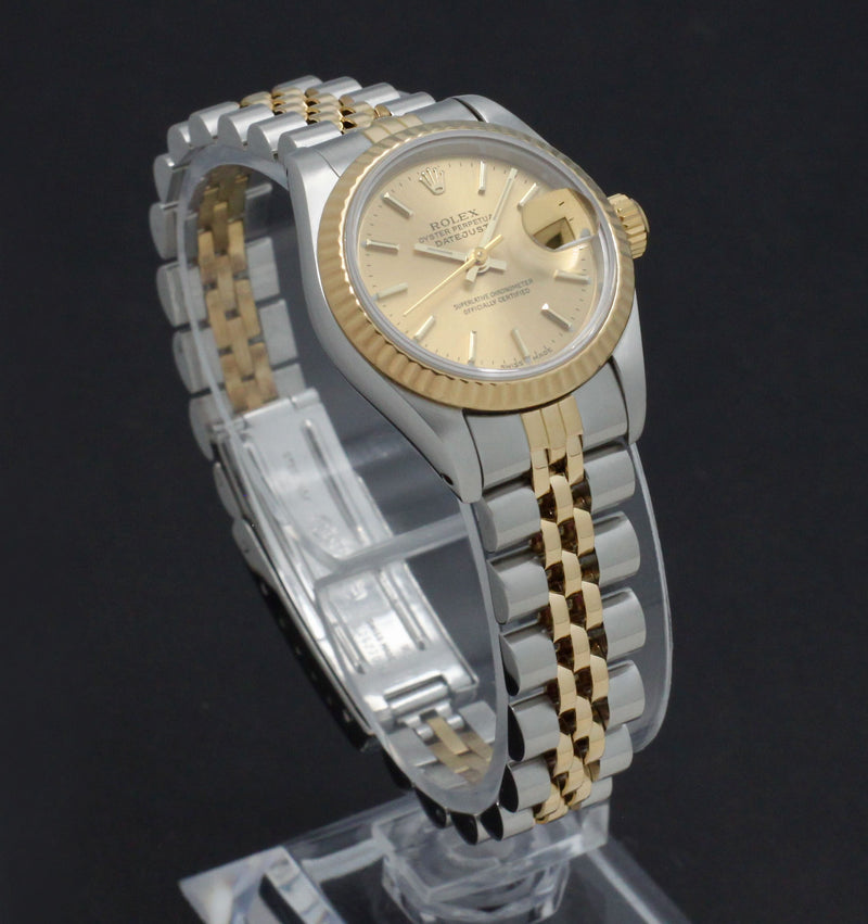 Rolex Lady-Datejust 69173 - 1987 - Rolex horloge - Rolex kopen - Rolex dames horloge - Trophies Watches