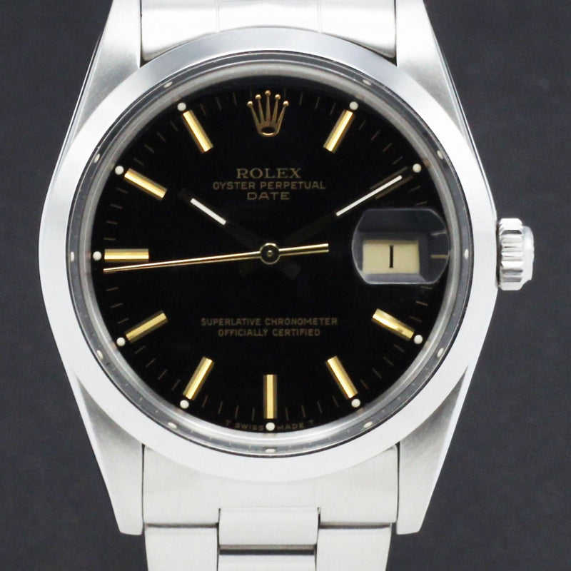 Rolex Oyster Perpetual Date 15000 - 1988 - Rolex horloge - Rolex kopen - Rolex heren horloge - Trophies Watches