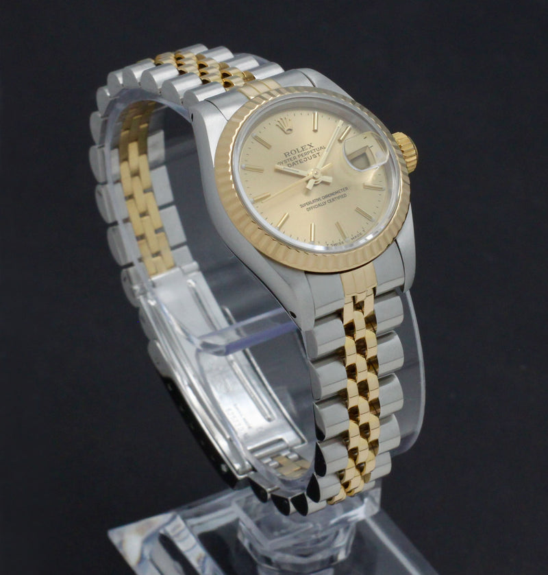 Rolex Lady-Datejust 69173 - 1988 - Rolex horloge - Rolex kopen - Rolex dames horloge - Trophies Watches