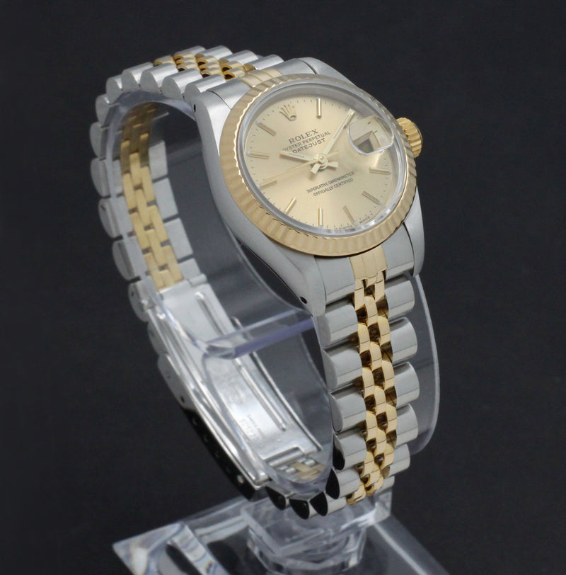 Rolex Lady-Datejust 69173 - 1988 - Rolex horloge - Rolex kopen - Rolex dames horloge - Trophies Watches