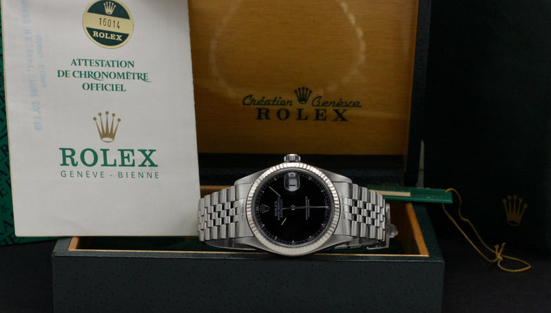 Rolex Datejust 16014 - 1984 - Rolex horloge - Rolex kopen - Rolex heren horloge - Trophies Watches