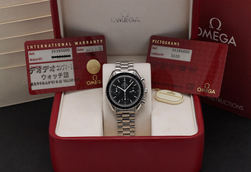 Omega Speedmaster Reduced 3539.50.00 - 2012 - Omega horloge - Omega kopen - Omega heren horloge - Trophies Watches