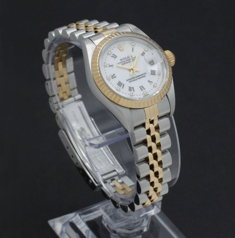 Rolex Lady-Datejust 79173G - 2001 - Rolex horloge - Rolex kopen - Rolex dames horloge - Trophies Watches