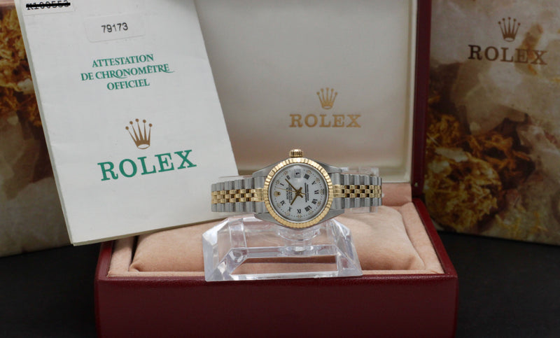 Rolex Lady-Datejust 79173G - 2001 - Rolex horloge - Rolex kopen - Rolex dames horloge - Trophies Watches