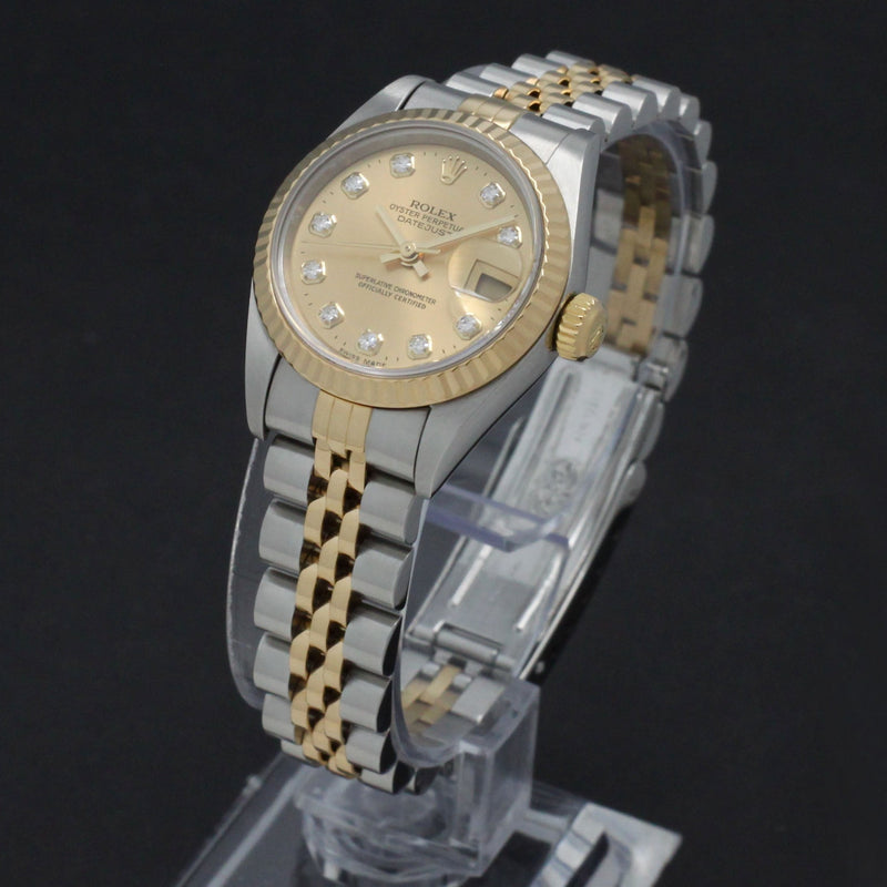 Rolex Lady-Datejust 79173G - 1999 - Rolex horloge - Rolex kopen - Rolex dames horloge - Trophies Watches