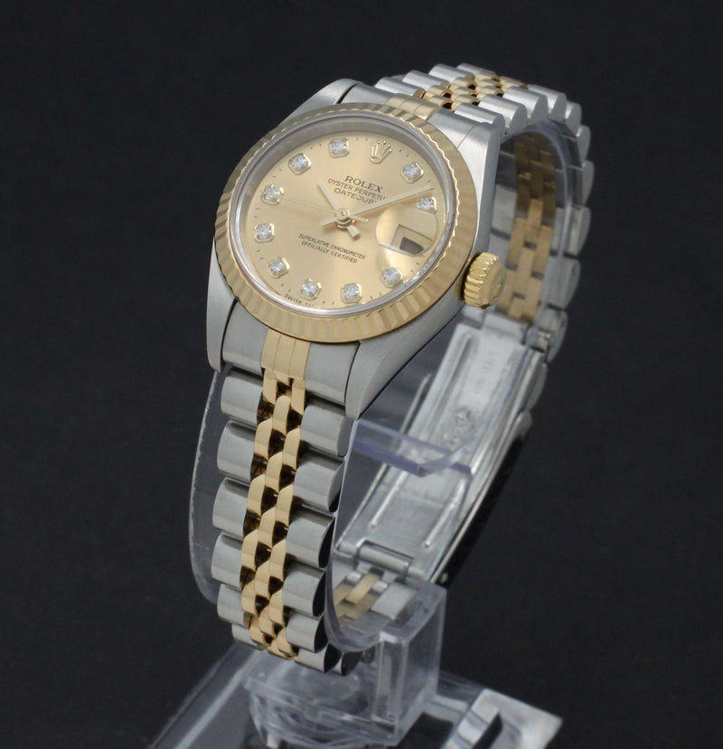 Rolex Lady-Datejust 79173G - 1999 - Rolex horloge - Rolex kopen - Rolex dames horloge - Trophies Watches