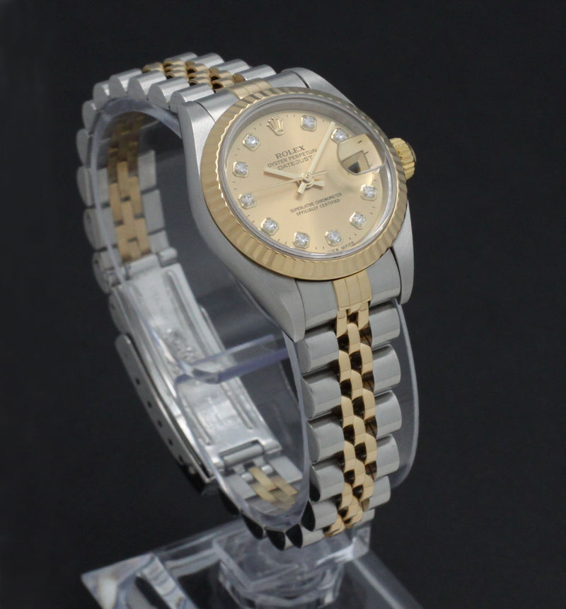 Rolex Lady-Datejust 79173G - 1999 - Rolex horloge - Rolex kopen - Rolex dames horloge - Trophies Watches