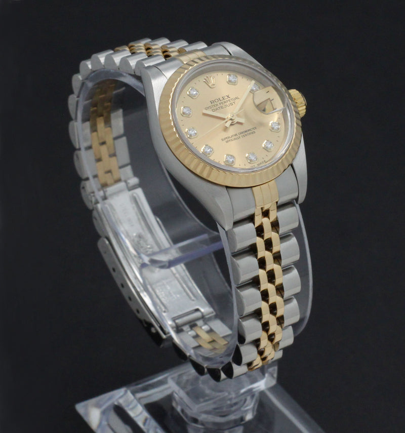 Rolex Lady-Datejust 79173G - 1999 - Rolex horloge - Rolex kopen - Rolex dames horloge - Trophies Watches