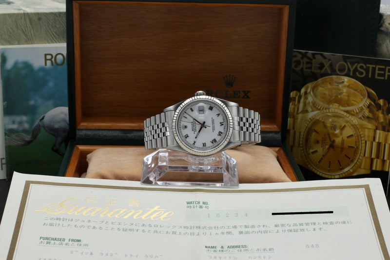 Rolex Datejust 16234 - 1994 - Rolex horloge - Rolex kopen - Rolex heren horloge - Trophies Watches