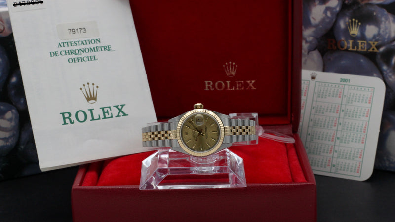 Rolex Lady-Datejust 79173 - 2001 - Rolex horloge - Rolex kopen - Rolex dames horloge - Trophies Watches