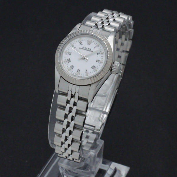 Rolex Oyster Perpetual 67194 - 1989 - Rolex horloge - Rolex kopen - Rolex dames horloge - Trophies Watches