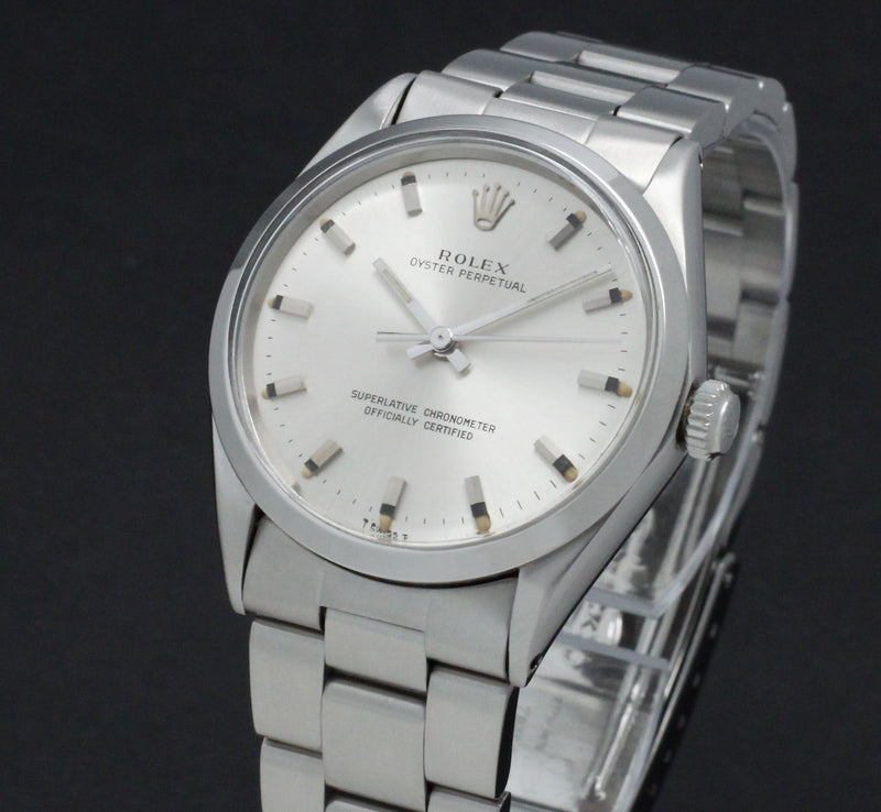 Rolex Oyster Perpetual 34 1002 - 1969 - Rolex horloge - Rolex kopen - Rolex heren horloge - Trophies Watches