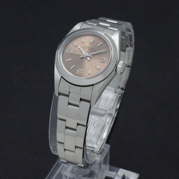 Rolex Oyster Perpetual 76080 - 2002 - Rolex horloge - Rolex kopen - Rolex dames horloge - Trophies Watches