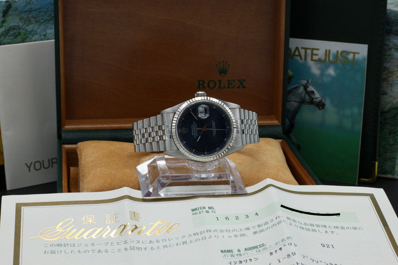 Rolex Datejust 16234 - 1996 - Rolex horloge - Rolex kopen - Rolex heren horloge - Trophies Watches