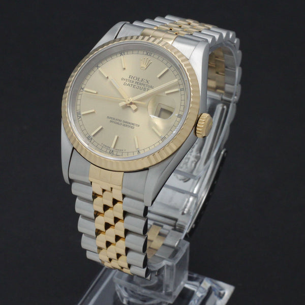 Rolex Datejust 16233 - 1991 - Rolex horloge - Rolex kopen - Rolex heren horloge - Trophies Watches