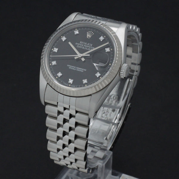 Rolex Datejust 16234G - 1989 - Rolex horloge - Rolex kopen - Rolex heren horloge - Trophies Watches