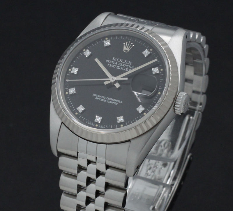 Rolex Datejust 16234G - 1989 - Rolex horloge - Rolex kopen - Rolex heren horloge - Trophies Watches