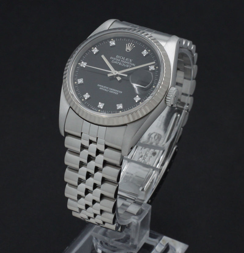 Rolex Datejust 16234G - 1989 - Rolex horloge - Rolex kopen - Rolex heren horloge - Trophies Watches