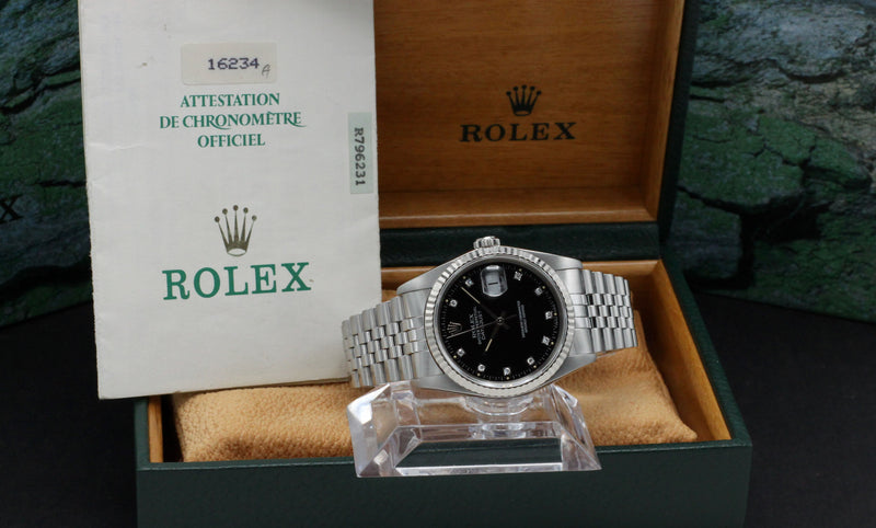 Rolex Datejust 16234G - 1989 - Rolex horloge - Rolex kopen - Rolex heren horloge - Trophies Watches