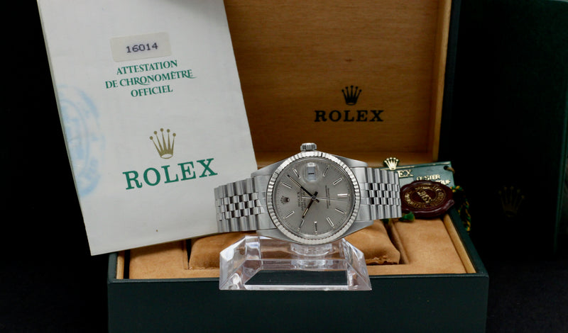 Rolex Datejust 16014 - 1988 - Rolex horloge - Rolex kopen - Rolex heren horloge - Trophies Watches