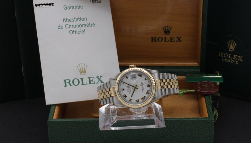 Rolex Datejust 16233 - 2003 - Rolex horloge - Rolex kopen - Rolex heren horloge - Trophies Watches