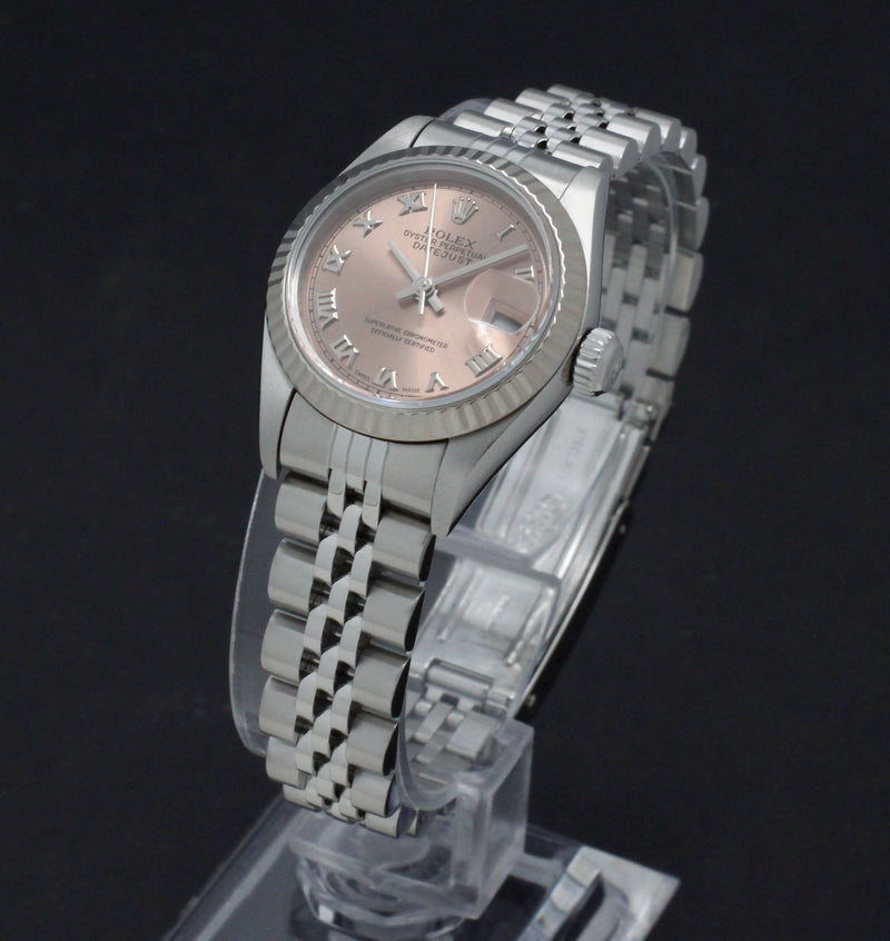 Rolex Oyster Perpetual Lady Datejust 69174 - 1998 - Rolex horloge - Rolex kopen - Rolex dames horloge - Trophies Watches