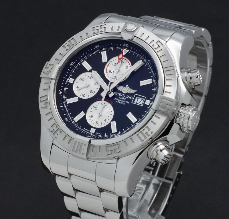 Breitling Super Avenger II A13371 - 2015 - Breitling horloge - Breitling kopen - Breitling heren horloge - Trophies Watches