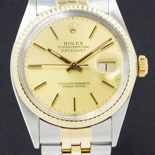 Rolex Datejust 16013 - 1986 - Rolex horloge - Rolex kopen - Rolex heren horloge - Trophies Watches