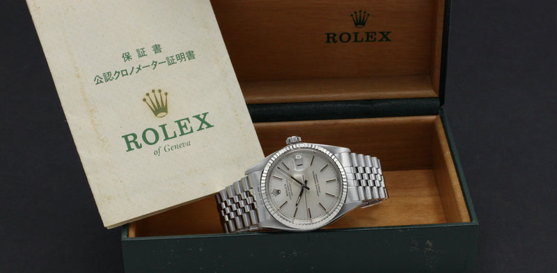 Rolex Datejust 16014 - 1980 - Rolex horloge - Rolex kopen - Rolex heren horloge - Trophies Watches