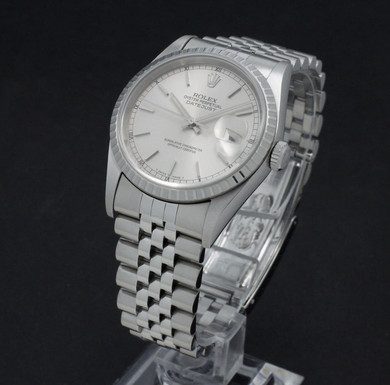 Rolex Datejust 16220 - 1996 - Rolex horloge - Rolex kopen - Rolex heren horloge - Trophies Watches