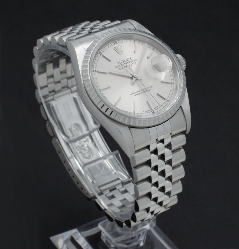 Rolex Datejust 16220 - 1996 - Rolex horloge - Rolex kopen - Rolex heren horloge - Trophies Watches