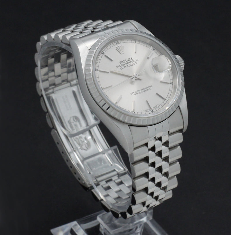 Rolex Datejust 16220 - 1996 - Rolex horloge - Rolex kopen - Rolex heren horloge - Trophies Watches