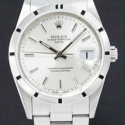 Rolex Oyster Perpetual Date 15210 - 1991 - Rolex horloge - Rolex kopen - Rolex heren horloge - Trophies Watches