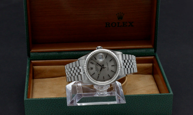 Rolex Datejust 16220 - 1996 - Rolex horloge - Rolex kopen - Rolex heren horloge - Trophies Watches