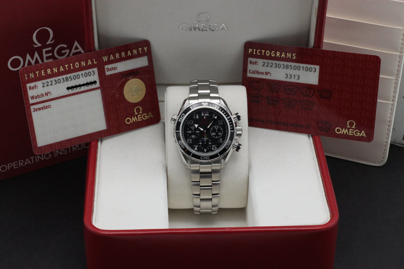 Omega Seamaster Olympic 222.30.38.50.01.003 - 2006 - Omega horloge - Omega kopen - Omega heren horloge - Trophies Watches