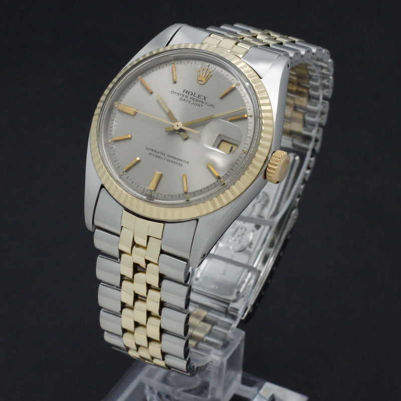 Rolex Datejust 1601 - 1969 - goud/staal - two/tone - Rolex horloge - Rolex kopen - Rolex heren horloge - Trophies Watches