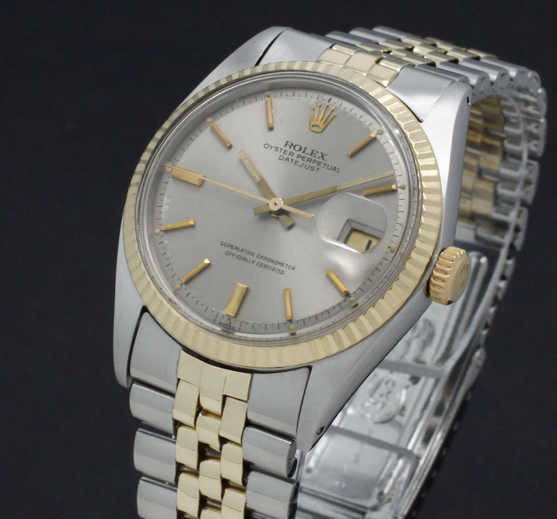 Rolex Datejust 1601 - 1969 - goud/staal - two/tone - Rolex horloge - Rolex kopen - Rolex heren horloge - Trophies Watches