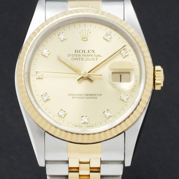 Rolex Datejust 16233G - 1993 - Rolex horloge - Rolex kopen - Rolex heren horloge - Trophies Watches