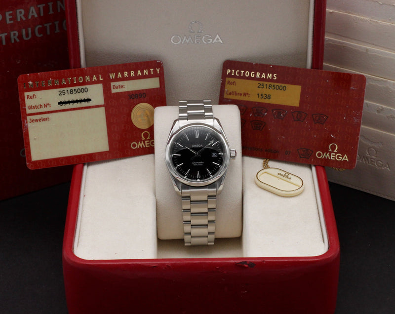 Omega Seamaster Aqua Terra 2518.50.00 - 1998 - Omega horloge - Omega kopen - Omega heren horloge - Trophies Watches