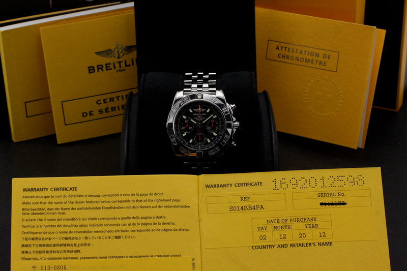 Breitling Chronomat AB0141 - 2012 - Breitling horloge - Breitling kopen - Breitling heren horloge - Trophies Watches