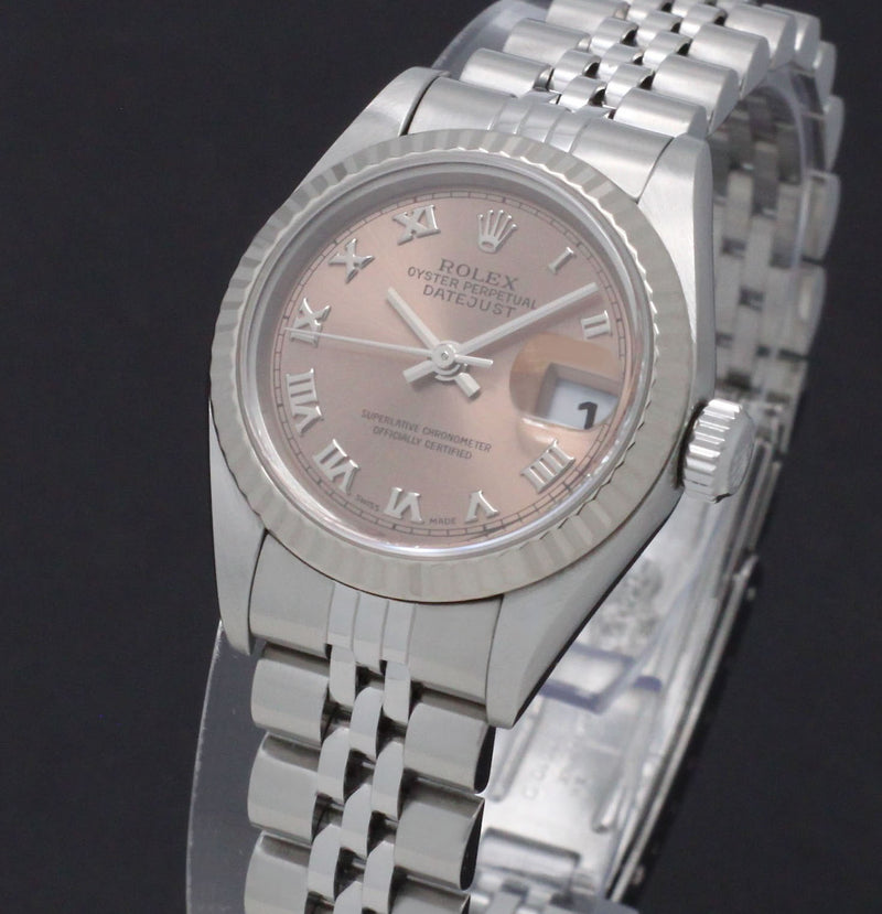 Rolex Oyster Perpetual Lady Datejust 79174 - 1999 - Rolex horloge - Rolex kopen - Rolex dames horloge - Trophies Watches