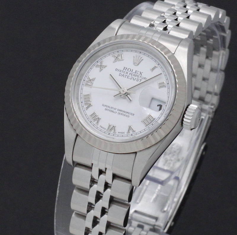 Rolex Oyster Perpetual Lady Datejust 79174 - 2002 - Rolex horloge - Rolex kopen - Rolex dames horloge - Trophies Watches