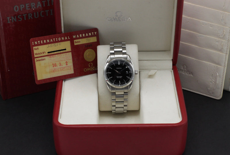 Omega Seamaster Aqua Terra 2518.50.00 - 1998 - Omega horloge - Omega kopen - Omega heren horloge - Trophies Watches