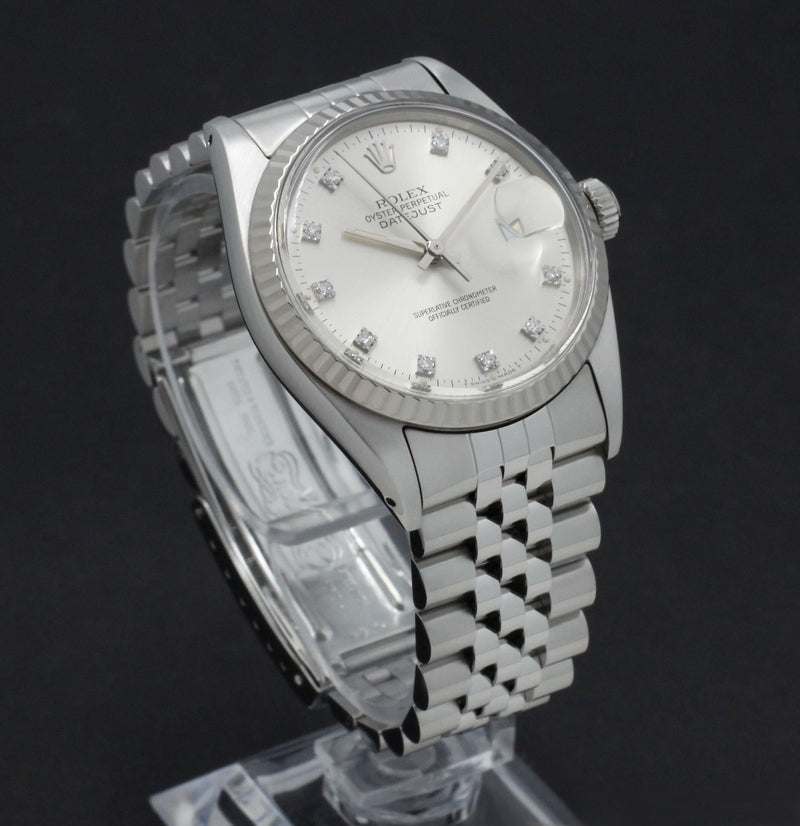 Rolex Datejust 16014G - 1985 - Rolex horloge - Rolex kopen - Rolex heren horloge - Trophies Watches