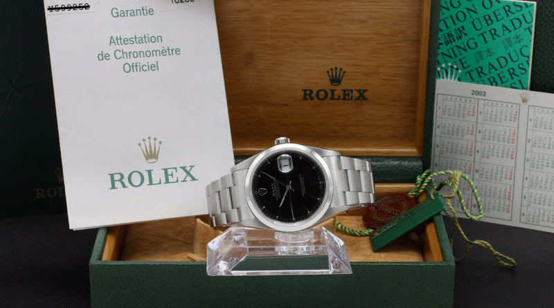 Rolex Datejust 16200 - 2003 - Rolex horloge - Rolex kopen - Rolex heren horloge - Trophies Watches