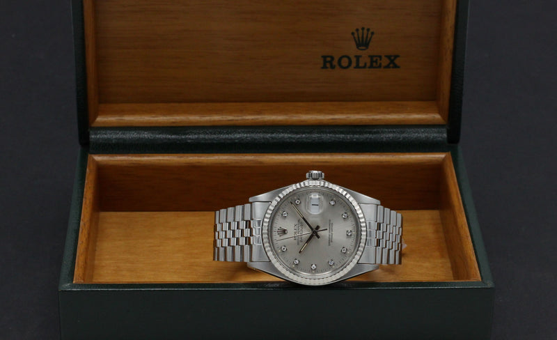 Rolex Datejust 16014G - 1985 - Rolex horloge - Rolex kopen - Rolex heren horloge - Trophies Watches