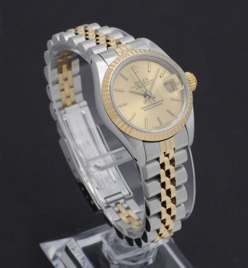 Rolex Lady-Datejust 69173 - 1988 - Rolex horloge - Rolex kopen - Rolex dames horloge - Trophies Watches