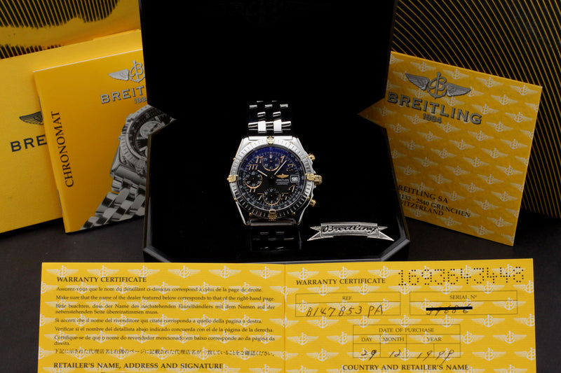 Breitling Chronomat B13350 - 1999 - Breitling horloge - Breitling kopen - Breitling heren horloge - Trophies Watches