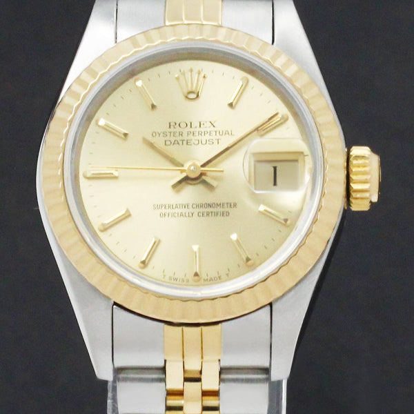 Rolex Lady-Datejust 69173 - 1986 - Rolex horloge - Rolex kopen - Rolex dames horloge - Trophies Watches