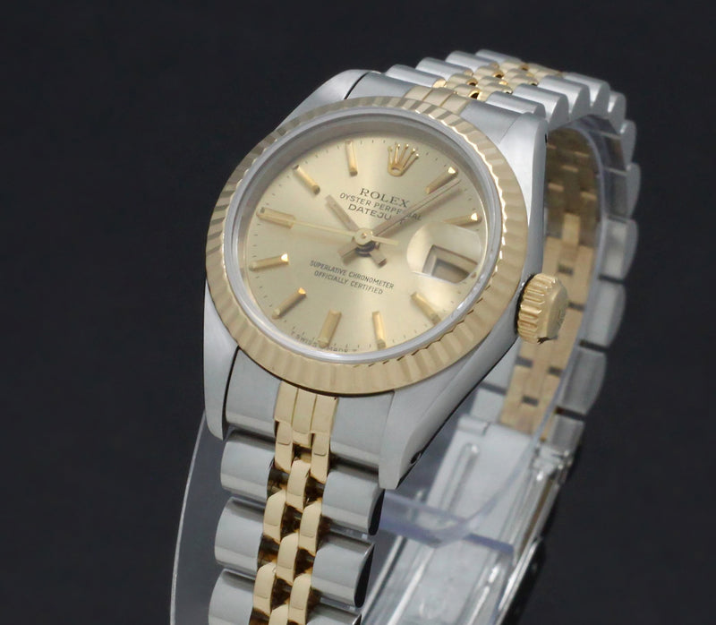 Rolex Lady-Datejust 69173 - 1986 - Rolex horloge - Rolex kopen - Rolex dames horloge - Trophies Watches